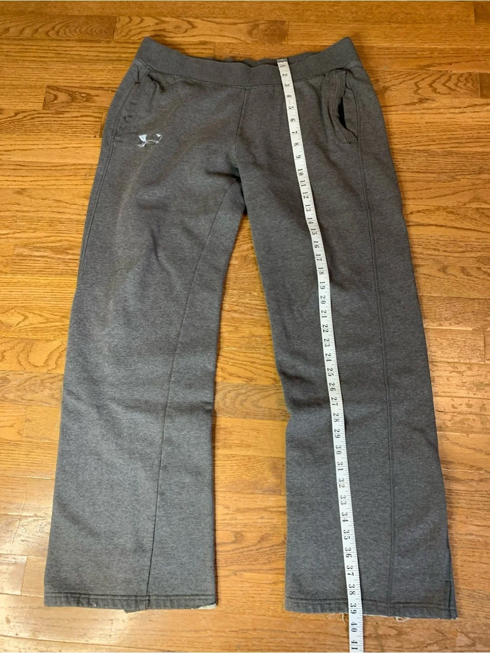 Under Armour UA Storm Grey Sweatpants Men’s Large Loose Fit Athletic Joggers - Picture 6 of 10